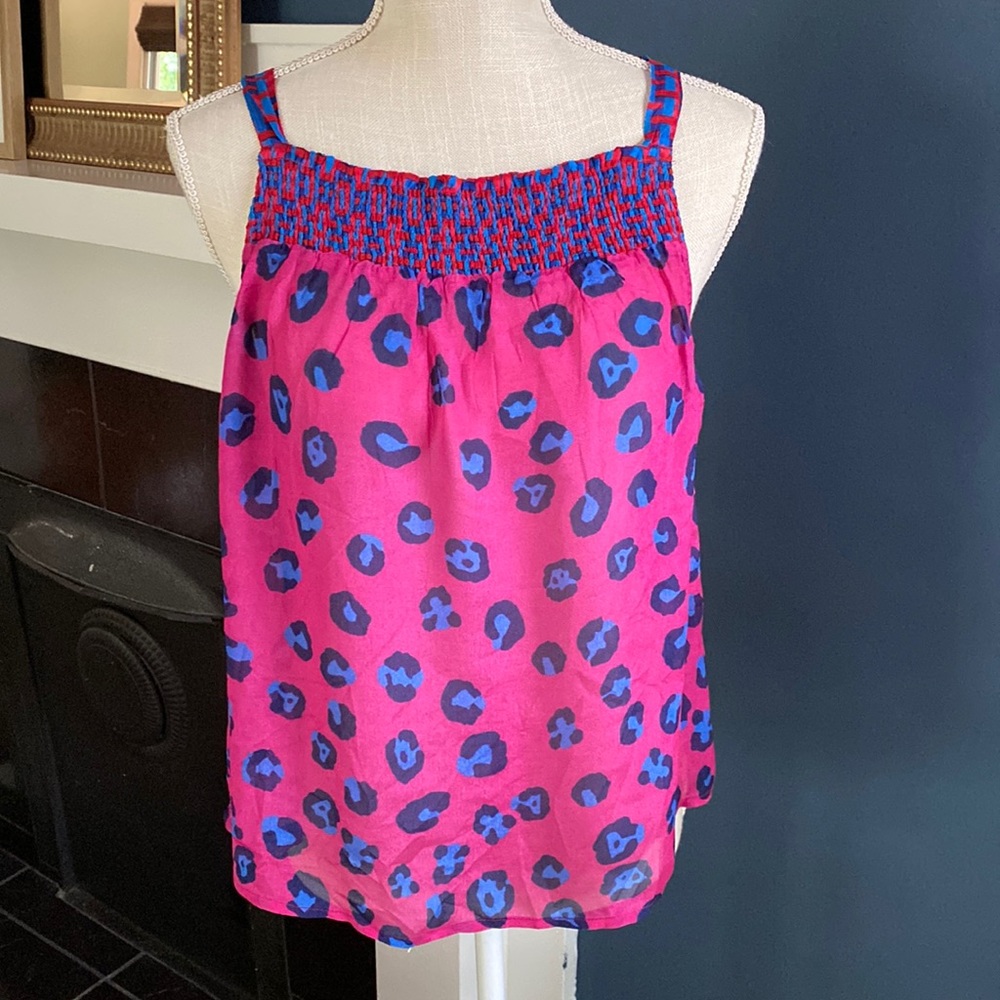 Anthropologie NWOT Size S Conditions Apply Leopard Print Tank Top